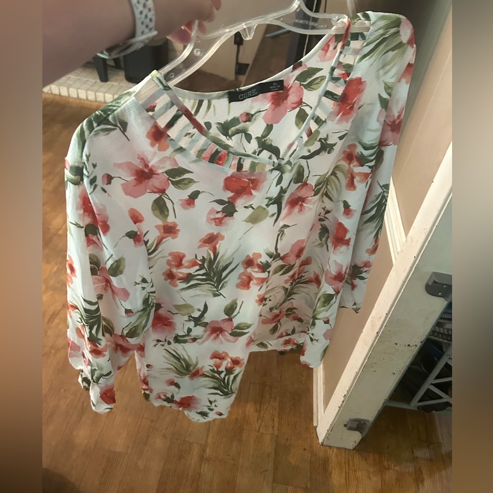 Floral blouse